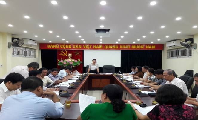 Hội nghị thông qua quy chế hoạt động của Ban tư vấn Dân chủ - Pháp luật và Ban tư vấn Văn hóa – Xã hội Ủy ban MTTQ Việt Nam quận Cầu Giấy