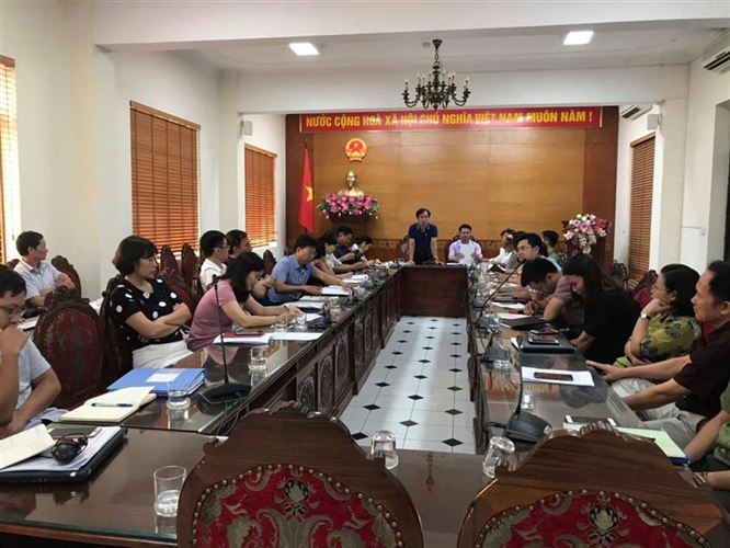 Ủy ban MTTQ Việt Nam quận Tây Hồ tổ chức phản biện xã hội vào dự thảo Đề án “Tăng cường công tác Văn thư – Lưu trữ trê địa bàn quận Tây Hồ giai đoạn 2019-2021”