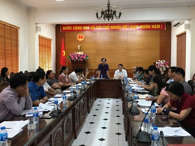 Quận Tây Hồ tổ chức hội nghị Ủy ban MTTQ Việt Nam quận lần thứ 2, khóa VI, nhiệm kỳ 2019-2024.