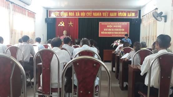 Ban đoàn kết Công giáo thị xã Sơn Tây triển khai phương hướng, nhiệm vụ 6 tháng cuối năm 2019.