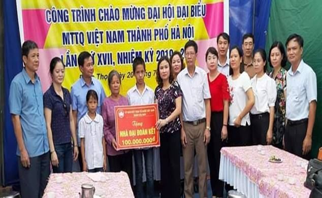 Hoạt động chào mừng Đại hội đại biểu MTTQ Việt Nam Thành phố Hà Nội lần thứ XVII, nhiệm kỳ 2019-2024