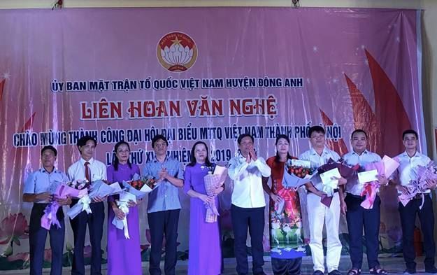 Huyện Đông Anh tổ chức đêm Liên hoan văn nghệ chào mừng thành công Đại hội đại biểu MTTQ Việt Nam TP Hà Nội lần thứ XVII, nhiệm kỳ 2019 - 2024
