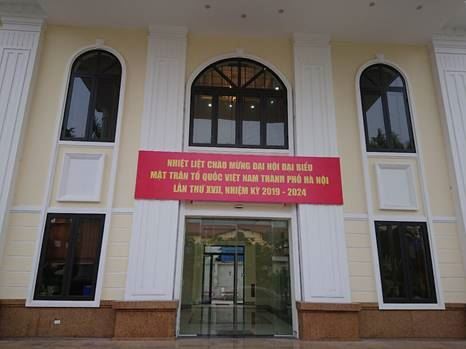 Thị xã Sơn Tây đẩy mạnh các hoạt động tuyên truyền Đại hội đại biểu MTTQ Việt Nam TP Hà Nội lần thứ XVII, nhiệm kỳ 2019-2024.