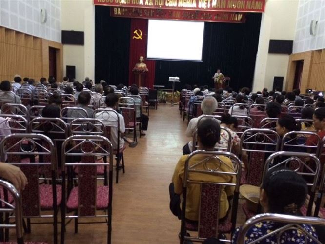 Quận Long Biên tổ chức hội nghị tuyên truyền “An toàn giao thông” và cuộc vận động “Người Việt Nam ưu tiên dùng hàng Việt Nam” năm 2019