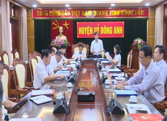 Ủy ban MTTQ Việt Nam huyện Đông Anh tổ chức hội nghị thành lập Ban tư vấn thuộc Ủy ban MTTQ huyện khóa XIX nhiệm kỳ 2019-2024