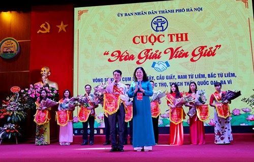 Thị xã Sơn Tây đạt giải nhất Cuộc thi “Hòa giải viên giỏi” cụm 3 của thành phố.