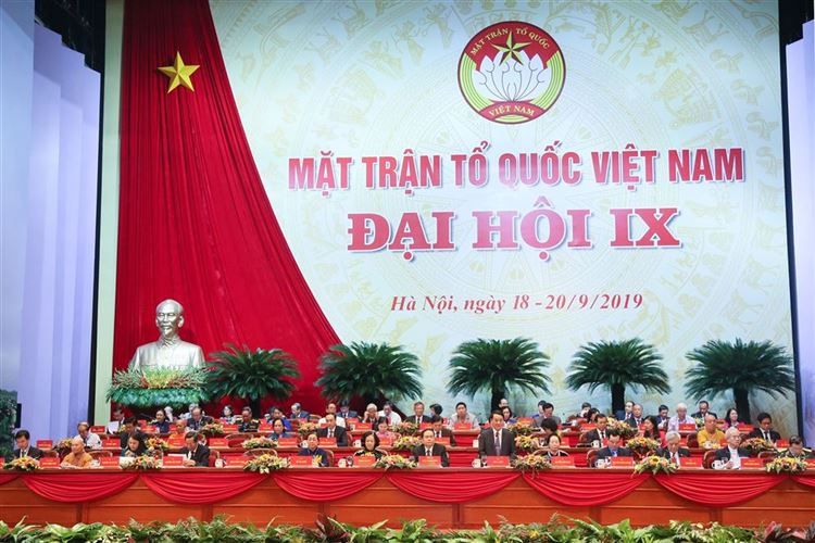 999 đại biểu chính thức tham dự Đại hội MTTQ Việt Nam lần thứ IX