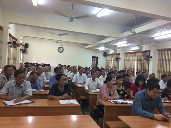 Ủy ban MTTQ Việt Nam thị xã Sơn Tây tổ chức tập huấn về kỹ năng, nghiệp vụ công tác hòa giải ở cơ sở.