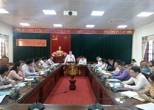 Kiểm tra công tác hoạt động Thanh tra nhân dân, Giám sát đầu tư của cộng đồng và Đề án 02-212 năm 2019 tại huyện Thanh Trì