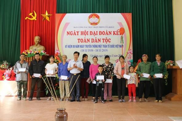 Đồng bào dân tộc huyện Quốc Oai tổ chức Ngày hội Đại đoàn kết toàn dân tộc năm 2019.