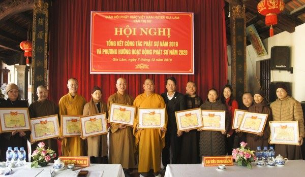 Gia Lâm tổ chức tổng kết công tác Phật sự năm 2019