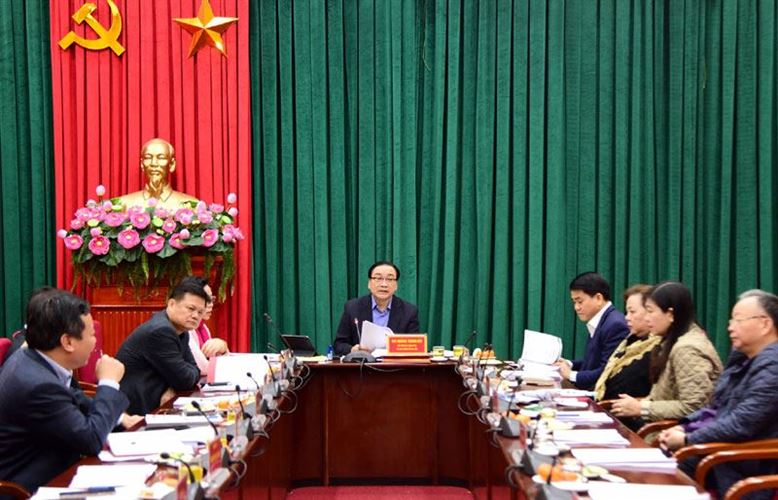 Thành ủy Hà Nội tích cực chuẩn bị tốt nhất về Văn kiện Đại hội Đảng bộ thành phố lần thứ XVII