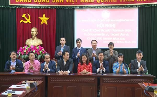 Ủy ban MTTQ Việt Nam huyện Đông Anh tổng kết công tác Mặt trận năm 2019