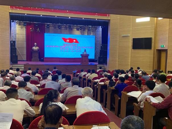 Huyện Sóc Sơn khai giảng lớp bồi dưỡng nghiệp vụ công tác  Mặt trận tổ quốc năm 2019