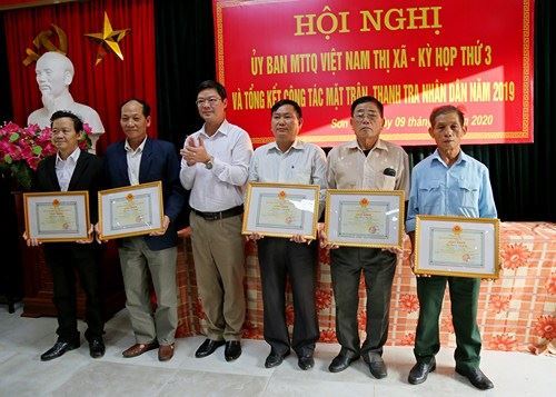 Thị xã Sơn Tây tổng kết công tác Mặt trận năm 2019.