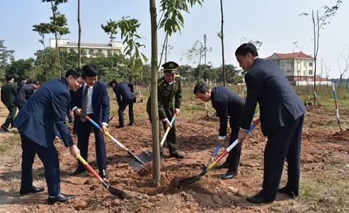 Huyện Mê Linh phát động Tết trồng cây “Đời đời nhớ ơn Bác Hồ” Xuân Canh Tý 2020.