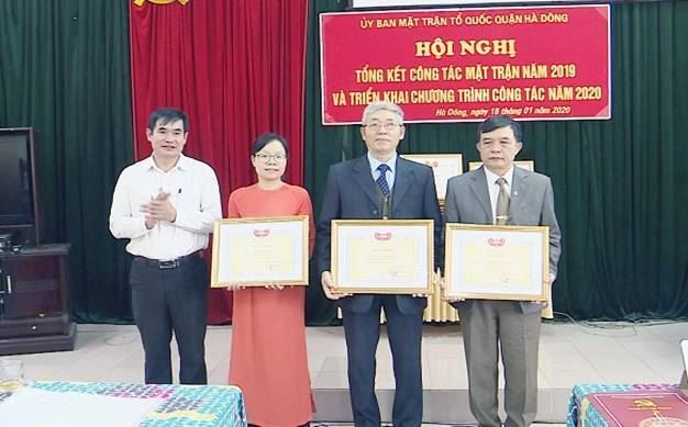 Ủy ban MTTQ Việt Nam quận Hà Đông triển khai phương hướng nhiệm vụ năm 2020