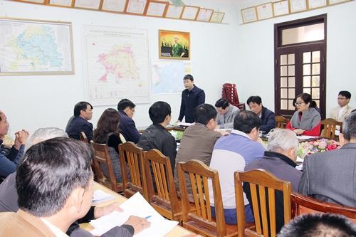 Chủ tịch Ủy ban MTTQ Việt Nam huyện Chương Mỹ kiểm tra công tác phòng, chống dịch nCov tại các xã