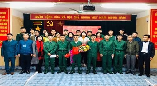  Huyện Thanh Trì gặp mặt giao lưu với Tân binh trước khi lên đường nhập ngũ bảo vệ Tổ quốc