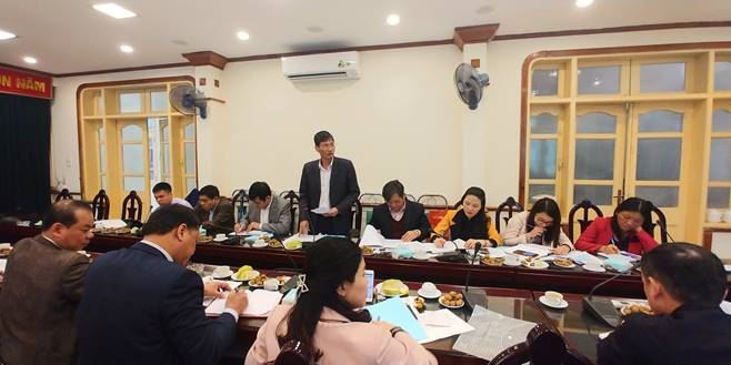 Ủy ban MTTQ Việt Nam quận Thanh Xuân tiếp đoàn công tác của TP về việc triển khai chương trình công tác Mặt trận năm 2020