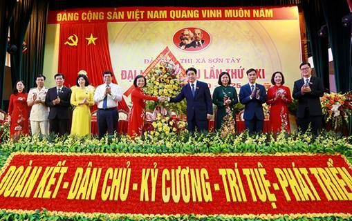 Đảng bộ thị xã Sơn Tây tổ chức Đại hội đại biểu lần thứ XXI, nhiệm kỳ 2020 – 2025