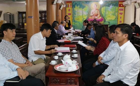 Ủy ban MTTQ Việt Nam TP giám sát công tác quản lý nhà nước đối với các cơ sở thờ tự được xếp hạng trên địa bàn huyện Quốc Oai
