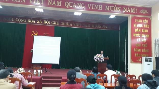 Huyện Thanh Oai tập huấn công tác Mặt trận năm 2020