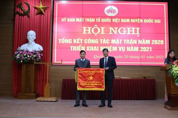 Uỷ ban MTTQ Việt Nam huyện Quốc Oai tổng kết năm 2020 và triển khai nhiệm vụ năm 2021