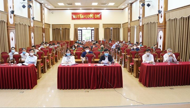 Ủy ban MTTQ Việt Nam huyện Quốc Oai hướng dẫn thực hiện bước Hai trong công tác Bầu cử đại biểu HĐND các cấp nhiệm kỳ 2021-2026  