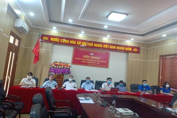 Thanh Oai hoàn thành việc tổ chức hội nghị tiếp xúc cử tri để người ứng cử vận động bầu cử cấp Huyện           