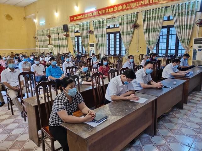 Uỷ ban MTTQ Việt Nam huyện Mỹ Đức tăng cường công tác phòng chống dịch Covid-19 đảm bảo ngày bầu cử diễn ra an toàn.
