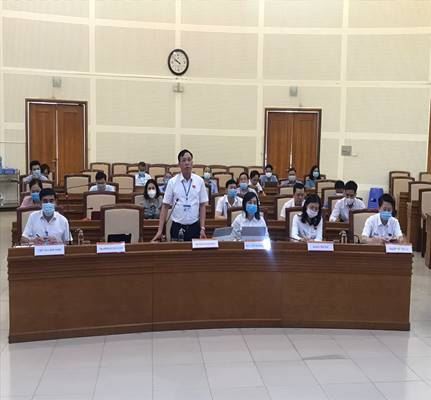 Ủy ban MTTQ Việt Nam các cấp quận Long Biên chủ trì hội nghị tiếp xúc cử tri  