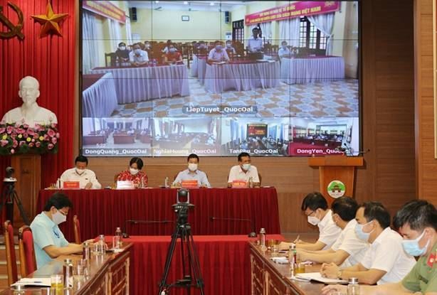 Đại biểu HĐND Thành phố Hà Nội tiếp xúc với cử tri huyện Quốc Oai trước kỳ họp thứ 2 HĐND TP khóa XVI, nhiệm kỳ 2021-2026  