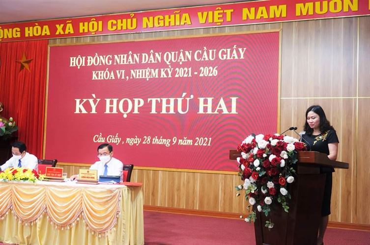 Uỷ ban MTTQ Việt Nam quận Cầu Giấy tham gia xây dựng Chính quyền 9 tháng đầu năm 2021