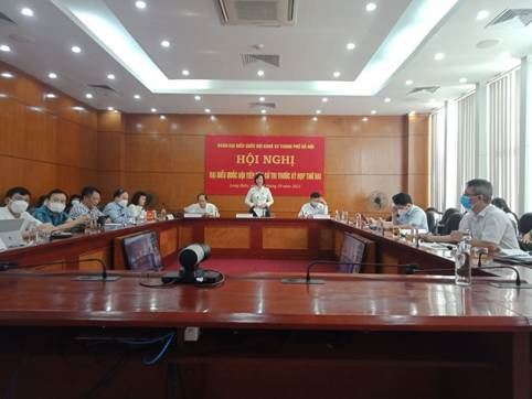 Đoàn đại biểu Quốc hội thành phố Hà Nội tiếp xúc với cử tri quận Long Biên, Hoàn Kiếm và huyện Đông Anh trước kỳ họp thứ 2, Quốc hội khóa XV