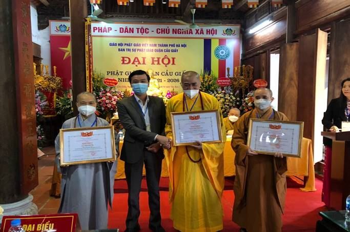 Đại hội Phật giáo Việt Nam quận Cầu Giấy lần thứ IX nhiệm kỳ 2021 - 2026