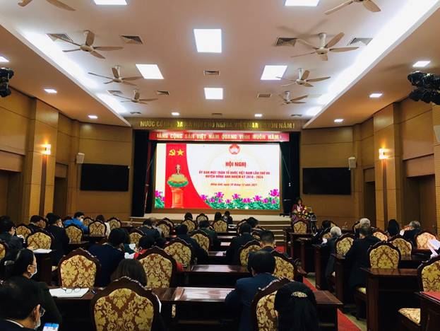 Hội nghị lần thứ 7 Ủy ban MTTQ Việt Nam huyện Đông Anh  khóa 19, nhiệm kỳ 2019 - 2024