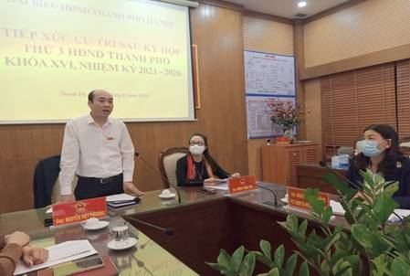 Cử tri huyện Thanh Trì gửi ý kiến, kiến nghị tới Đại biểu HĐND Thành phố Hà Nội khóa XVI, sau kỳ họp thứ 3 