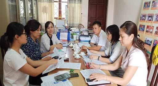 Ủy ban MTTQ Việt Nam thị xã Sơn Tây kiểm tra chương trình công tác Mặt trận các xã, phường năm 2022.