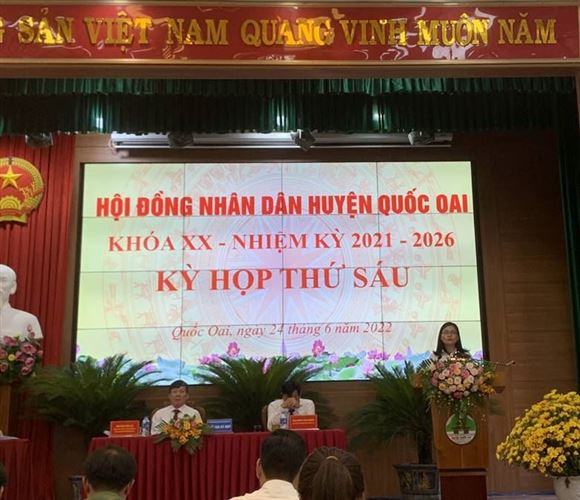 Ủy ban MTTQ Việt Nam huyện Quốc Oai tham gia xây dựng Đảng, xây dựng chính quyền 6 tháng đầu năm 2022 và kiến nghị tại kỳ họp thứ 6 HĐND huyện