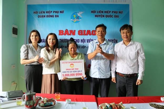 Huyện Quốc Oai hỗ trợ xây nhà “Mái ấm tình thương”