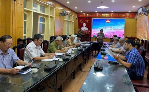 Ủy ban MTTQ Việt Nam quận Thanh Xuân tổ chức Hội nghị giao ban dư luận xã hội tháng 9/2022