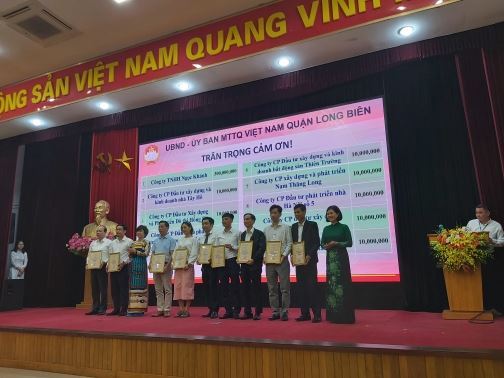 Quận Long Biên phát động tháng cao điểm “Vì người nghèo” và an sinh xã hội năm 2022