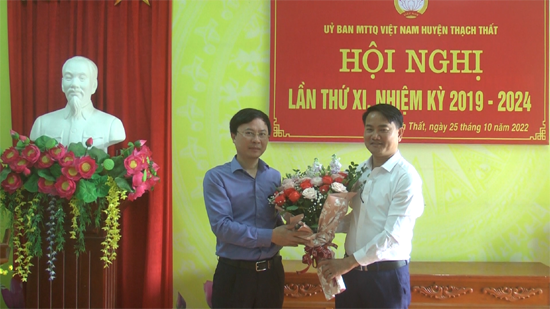 Ủy ban MTTQ Việt Nam huyện Thạch Thất đã tổ chức Hội nghị lần thứ XI