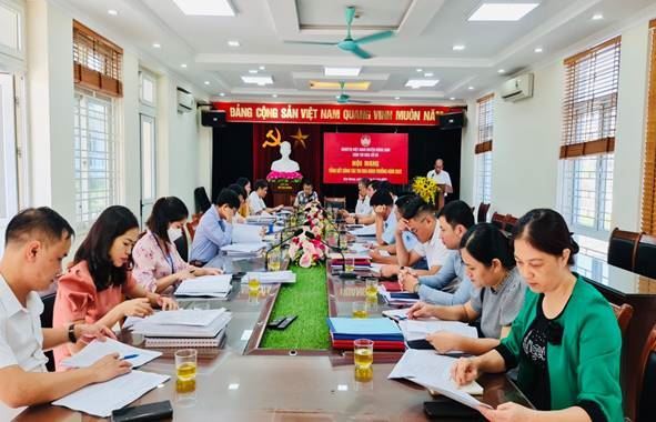 Ủy ban MTTQ Việt Nam huyện Đông Anh tổ chức giao ban cụm thi đua của huyện năm 2022