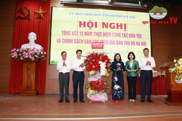 Hội nghị tổng kết 15 năm thực hiện chính sách Dân tộc trên địa bàn thành phố Hà Nội