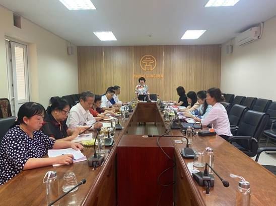 MTTQ quận Long Biên kiểm tra công tác vận động quỹ “Vì biển, đảo Việt Nam”, các quỹ an sinh xã hội năm 2023