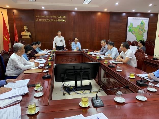 Ủy ban MTTQ Việt Nam thành phố Hà Nội giám sát công tác tiếp công dân giải quyết khiếu nại, tố cáo đối với Sở Tài nguyên và Môi trường thành phố Hà Nội