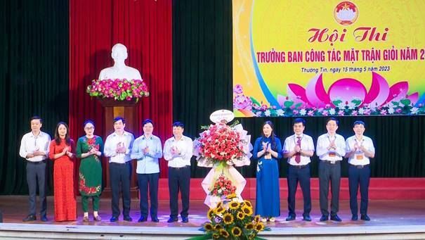 Cụm thi đua số 4 Ủy ban MTTQ Việt Nam thành phố Hà Nội tổ chức Hội thi Trưởng ban Công tác Mặt trận giỏi năm 2023