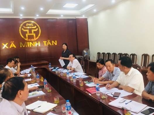 Ủy ban MTTQ Việt Nam huyện Phú Xuyên tổ chức Kiểm tra việc giám sát và nhận xét của Ban Công tác Mặt trận đối với đảng viên đang công tác thường xuyên giữ mối liên hệ với Nhân dân nơi cư trú năm 2022
